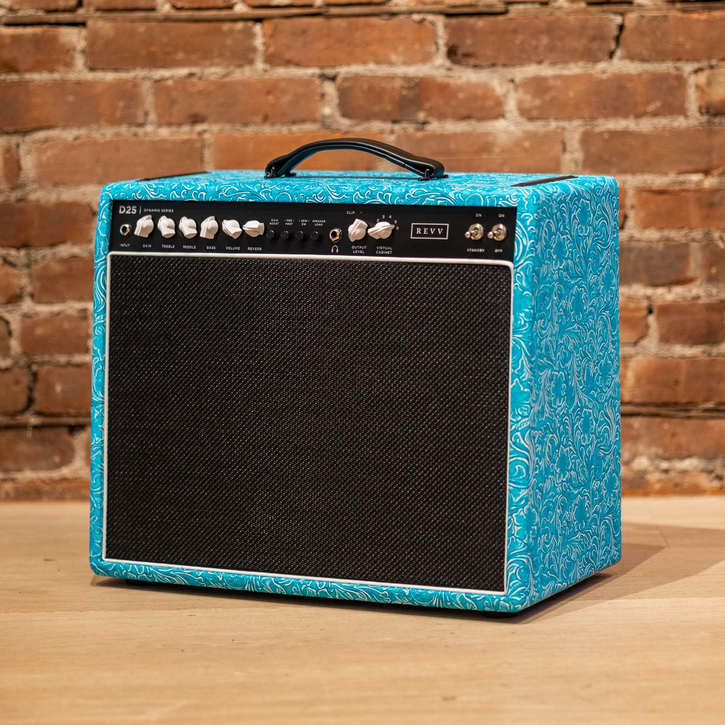 Revv Dynamis D25 Custom 25W 1x12 Combo - Teal Western