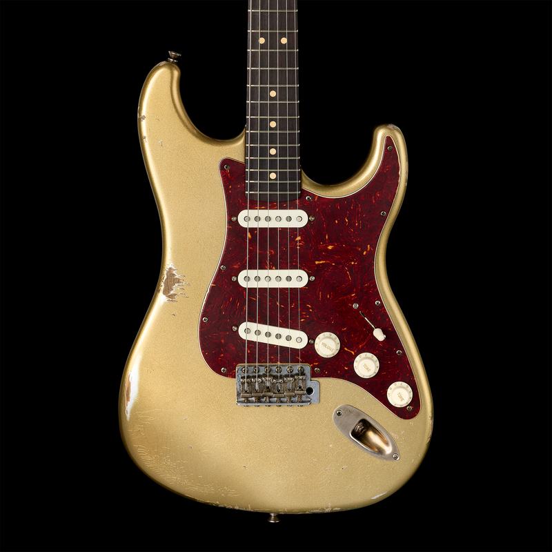 LsL Custom Saticoy Sherwood Green Faded Electric Guitar – For Sale at Round Hill Music Co., Greenwich CT