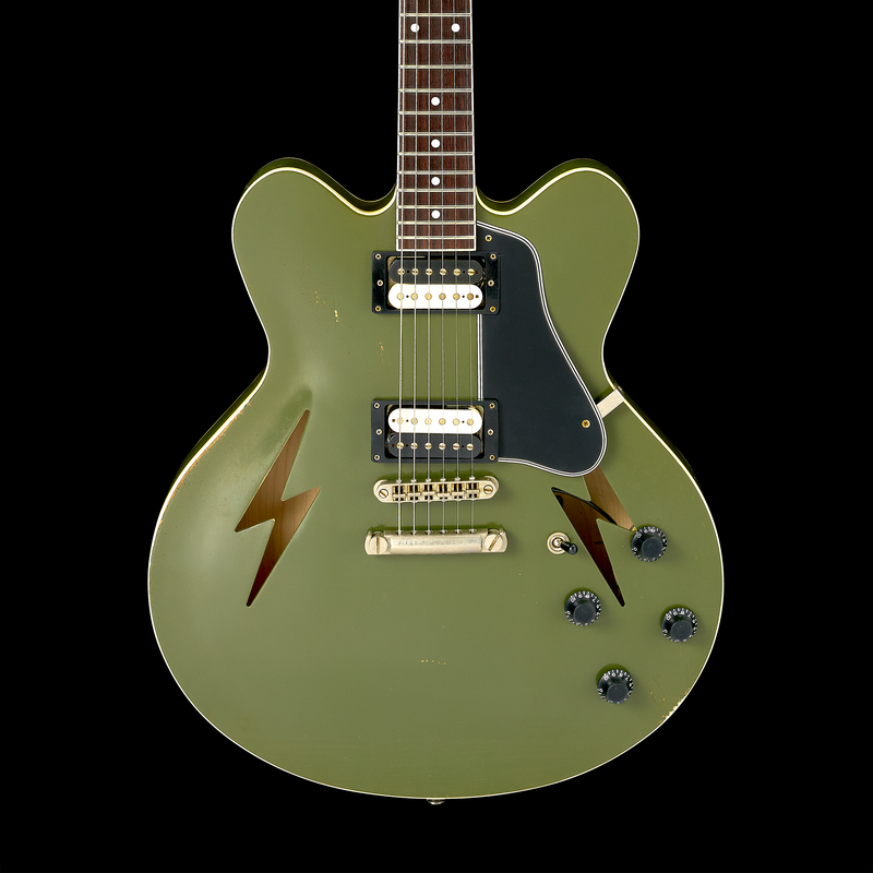 Rock N Roll Relics Lightning Aged Olive Drab - For Sale at Round Hill Music Co., Greenwich CT