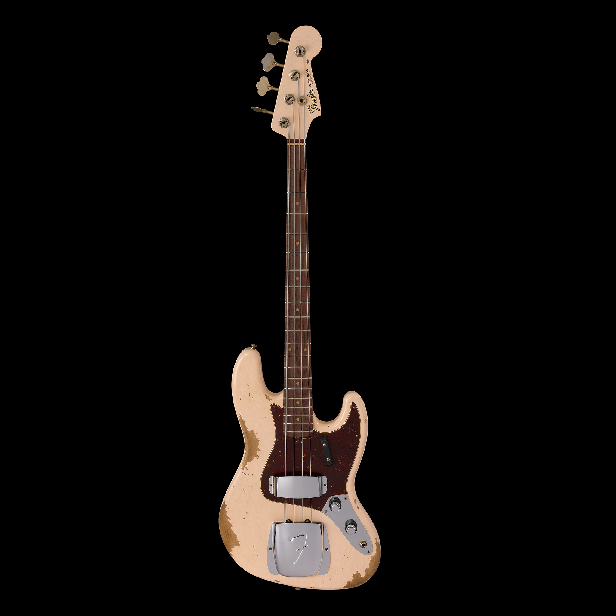 Fender Custom Shop 1961 Jazz Bass RI Heavy Relic - Shell Pink Fender Custom Shop 1961 Jazz Bass RI Heavy Relic - Shell Pink