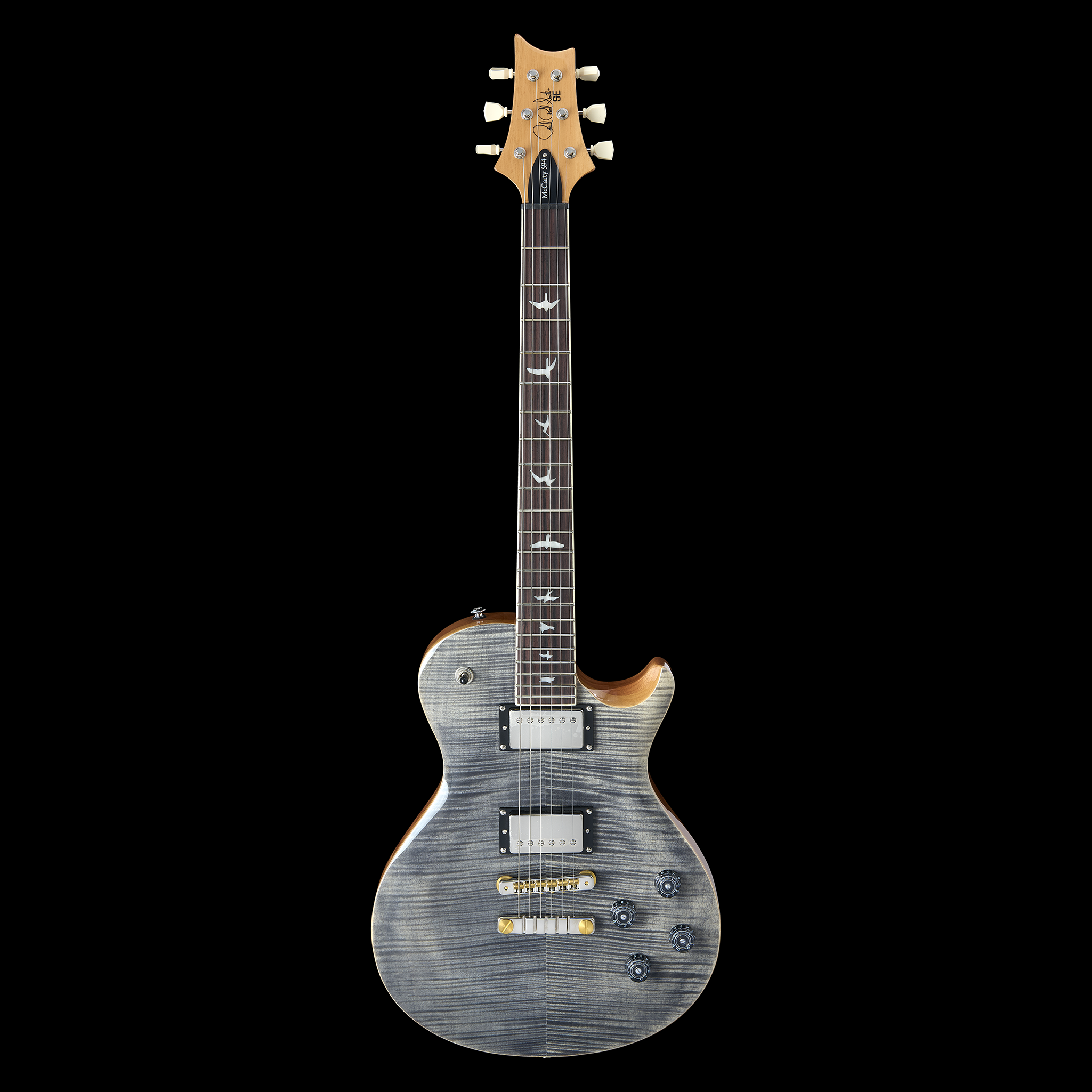 PRS SE McCarty 594 Singlecut - Charcoal – Round Hill Music Co PRS SE McCarty 594 Singlecut - Charcoal – Round Hill Music Co
