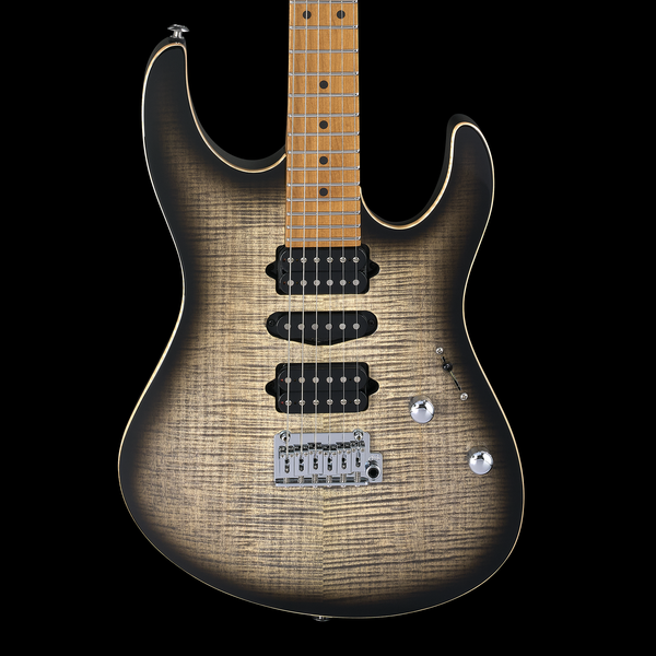 Suhr Modern Plus HSH - Trans Charcoal Burst – Round Hill Music Co