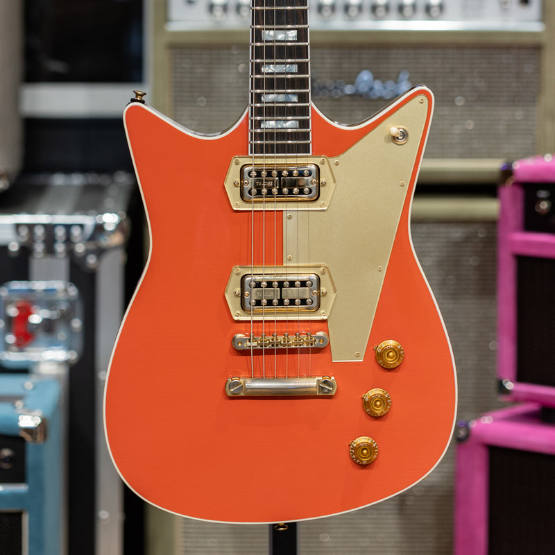 Frank Brothers Arcade One boutique electric guitar Tahitian Coral finish