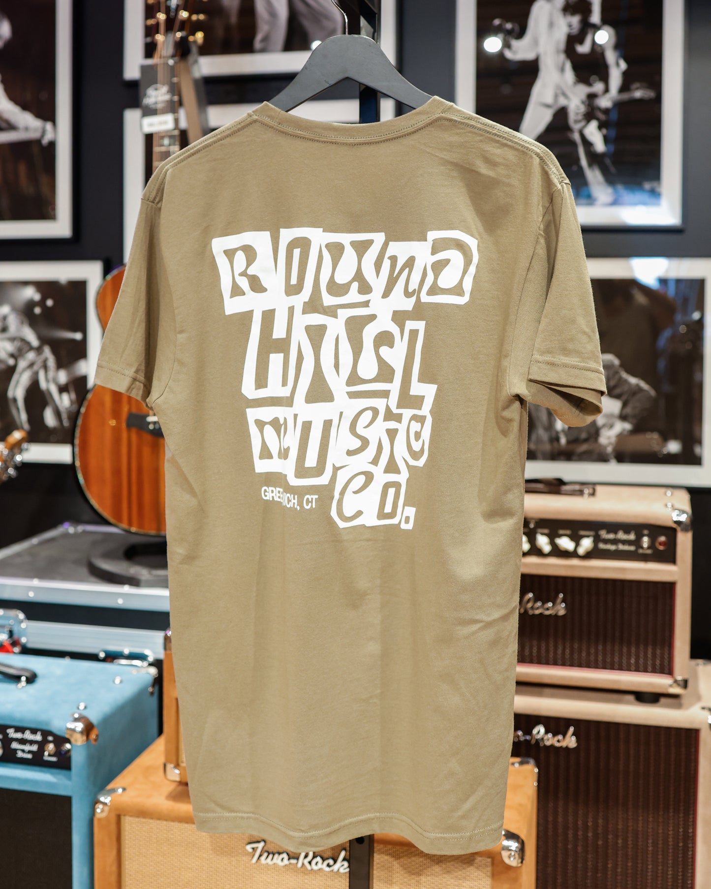 RHMC Punk Logo Tee - Olive