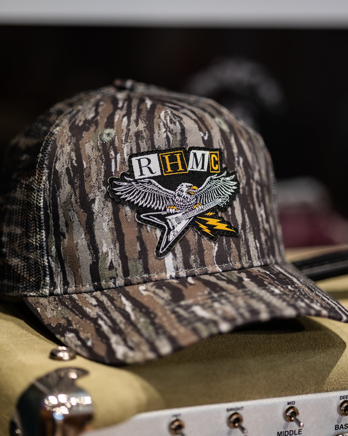RHMC Eagle Strike Camo Trucker Hat