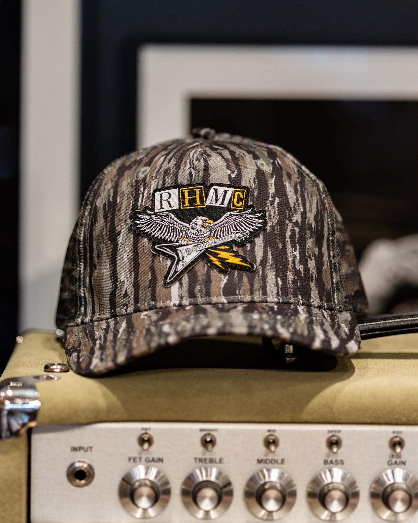 RHMC Eagle Strike Camo Trucker Hat