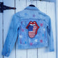 Rolling Stones Hand-Painted Denim Jacket (Child Size)