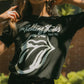 Women's The Rolling Stones Raglan Tee - Black