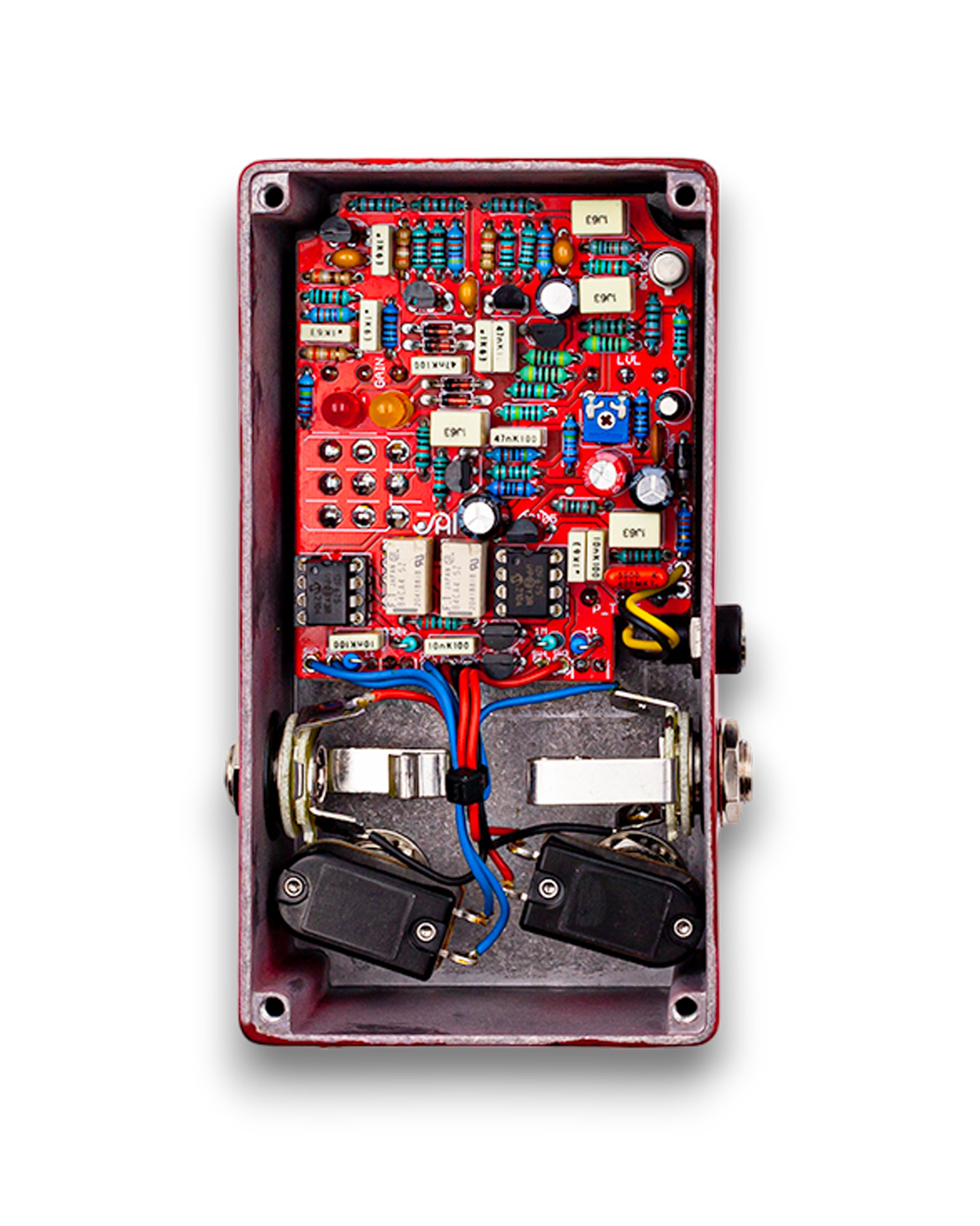 jam pedals red muck bass JAM Pedals Red Muck Fuzz/Distortion Pedal – Round Hill Music Co