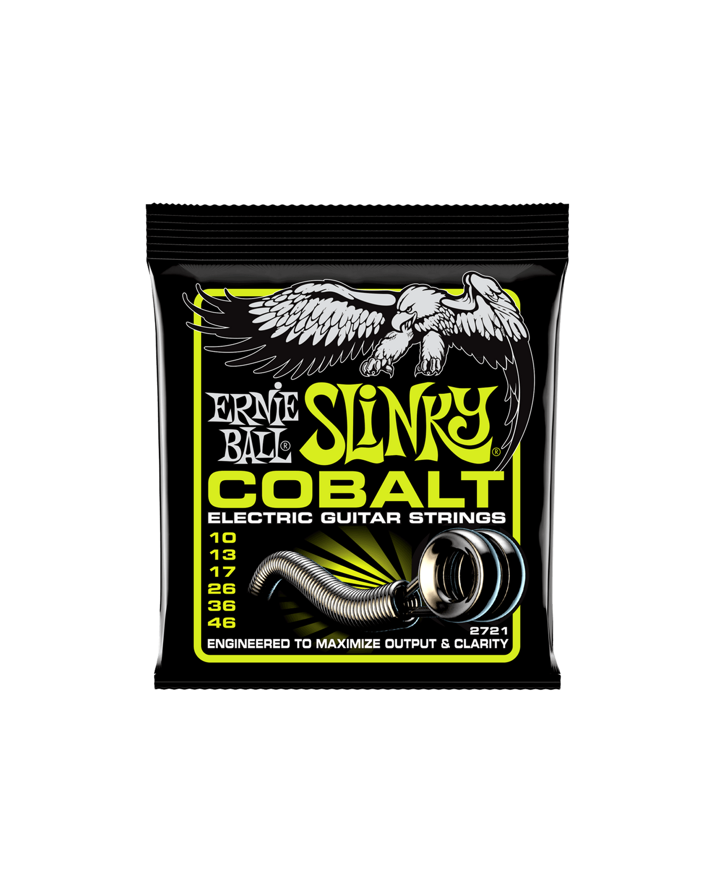 Regular Slinky Cobalt Electric Guitar Strings 10-46 Gauge
