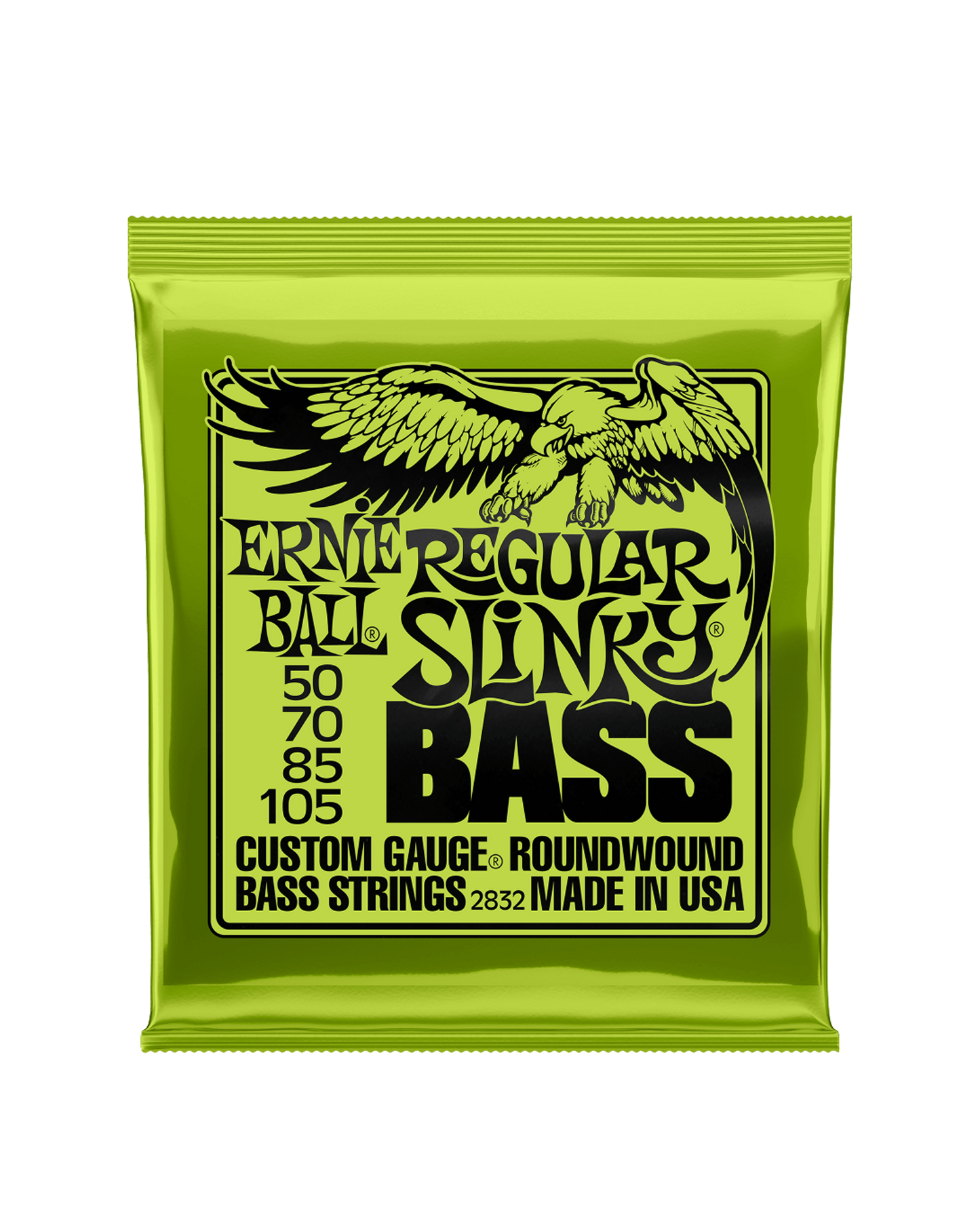 Regular Slinky Nickel Wound Electric Bass Strings 50-105 Gauge