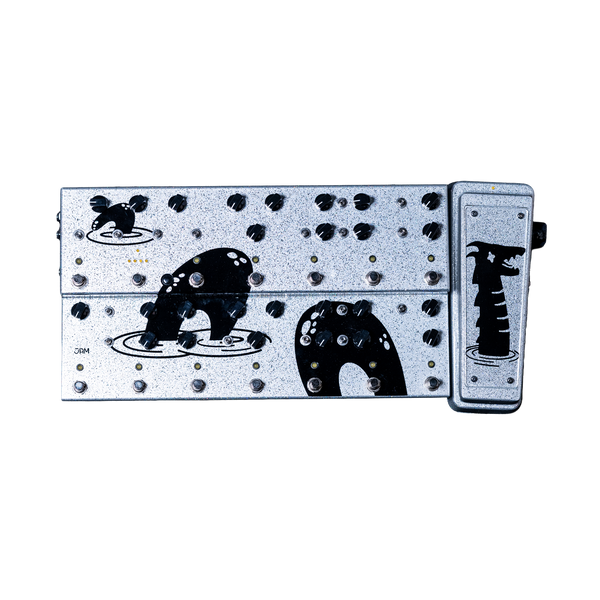 JAM Pedals Custom Koch Ness Monster Supreme Multi Effects Pedal - Highland Silver