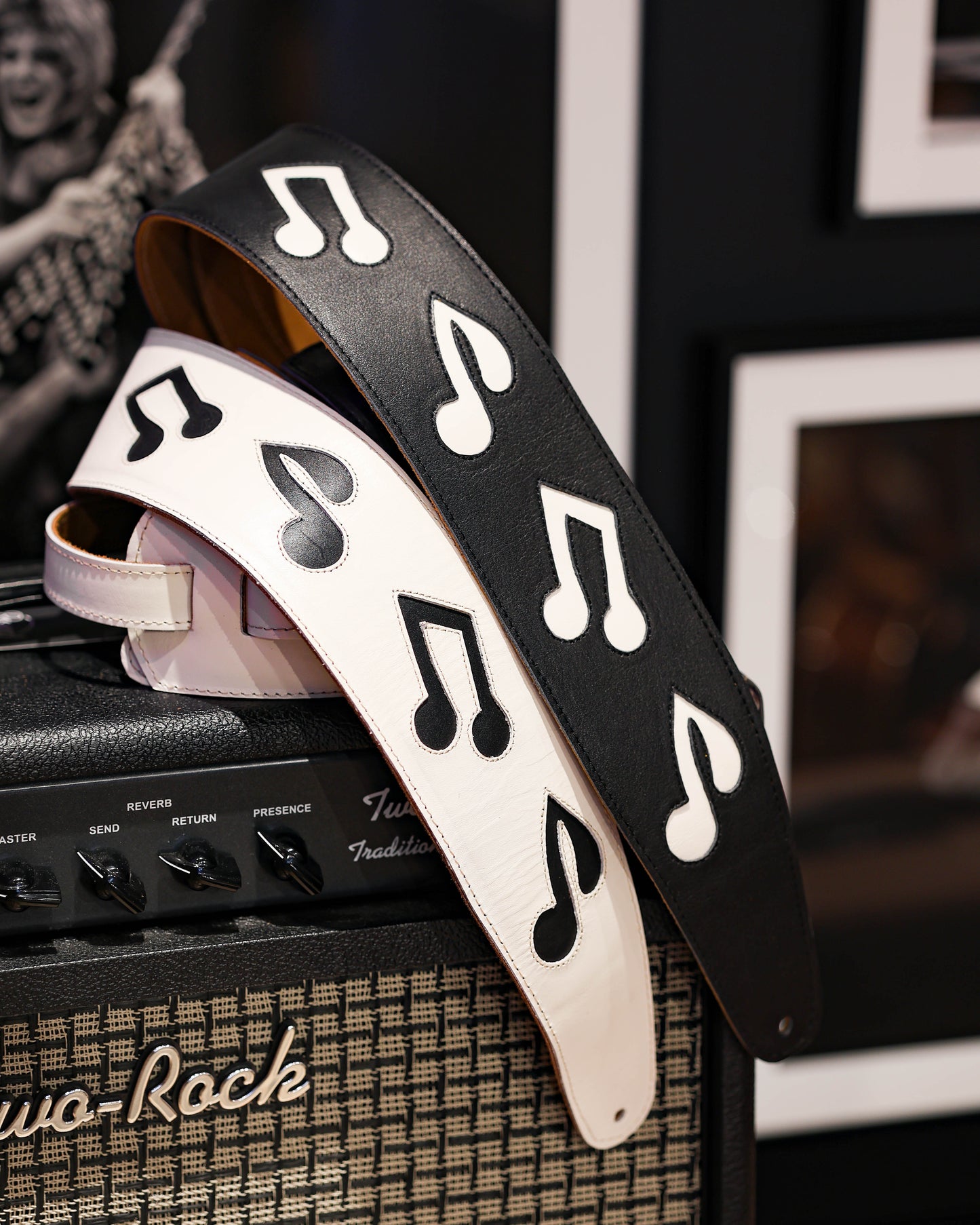 Henry Heller Music Note Guitar Strap