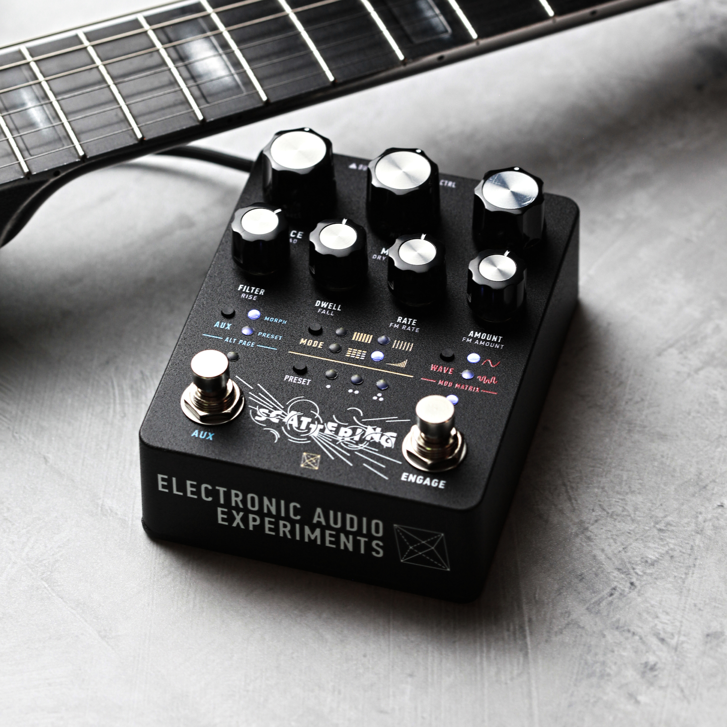 Electronic Audio Experiments Scattering Stereo Reverb Pedal
