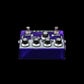 Dumbloid 'B' Special Boost Custom Preamp Drive Pedal - Purple Scratch