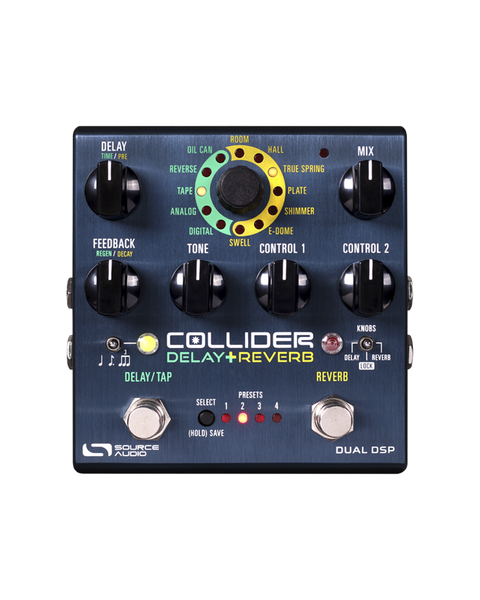 Source Audio Collider Delay & Reverb Pedal – Round Hill Music Co