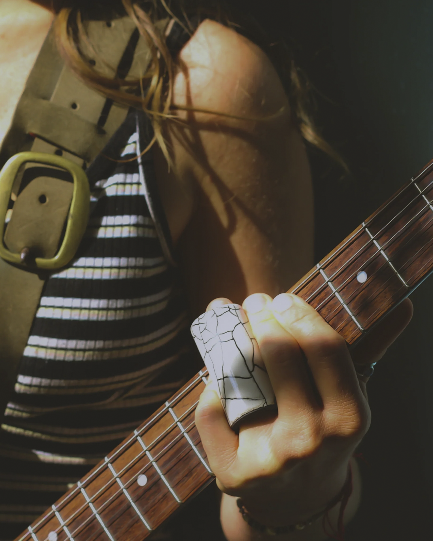 Star Singer Guitar Slide - Crackle