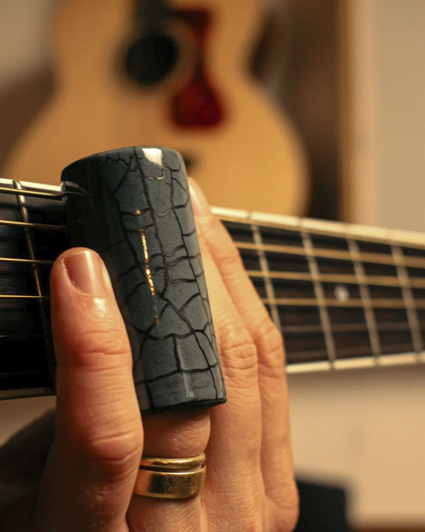 Star Singer Guitar Slide - GrayStone