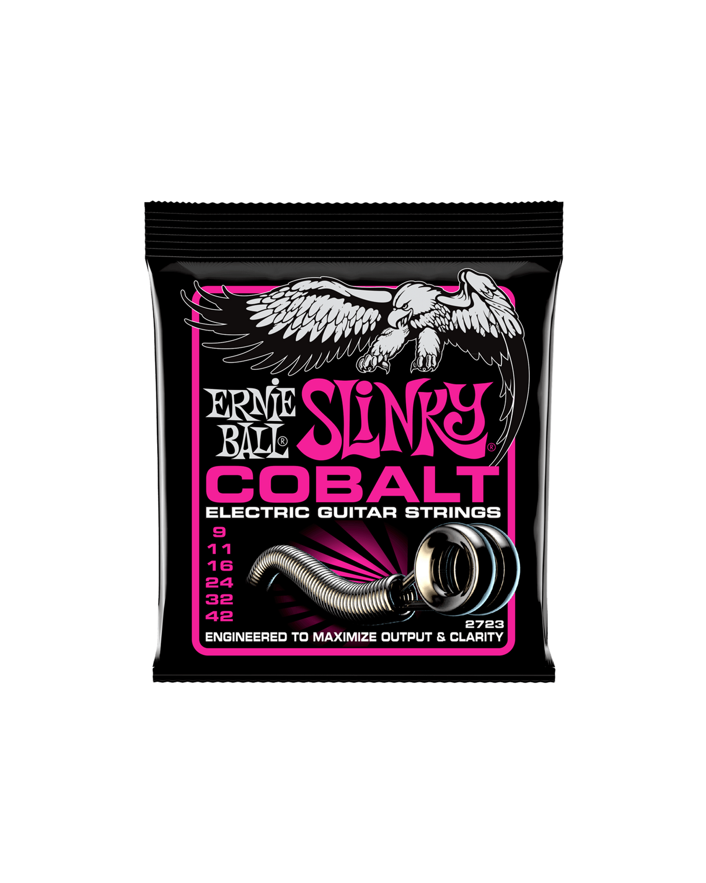 Super Slinky Cobalt Electric Guitar Strings 9-42 Gauge
