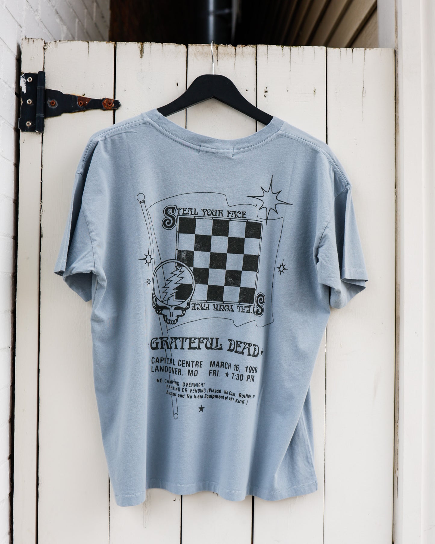 Women's Grateful Dead Daisy Merch Tee - Light Blue