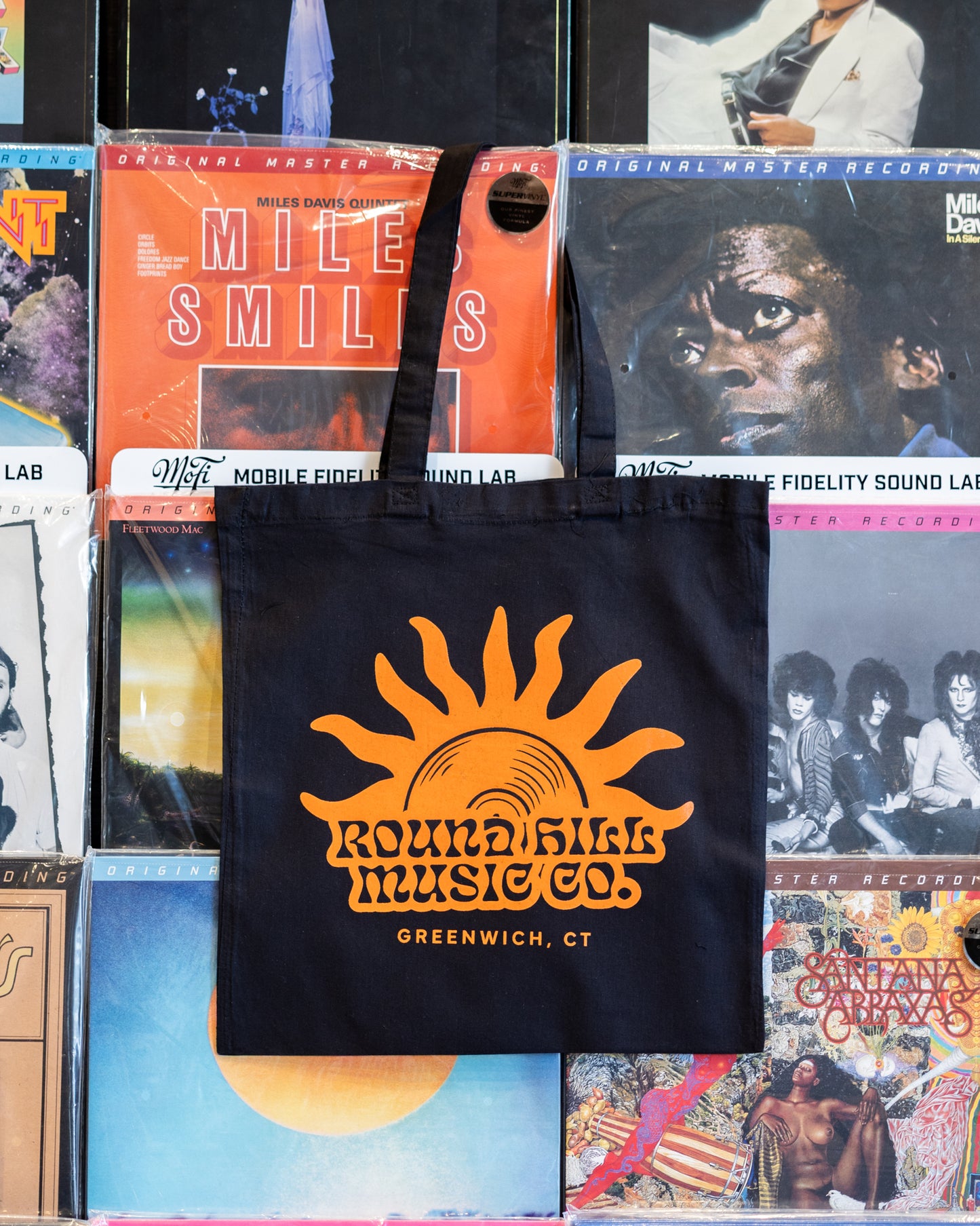 RHMC Sun Vinyl Tote - Black