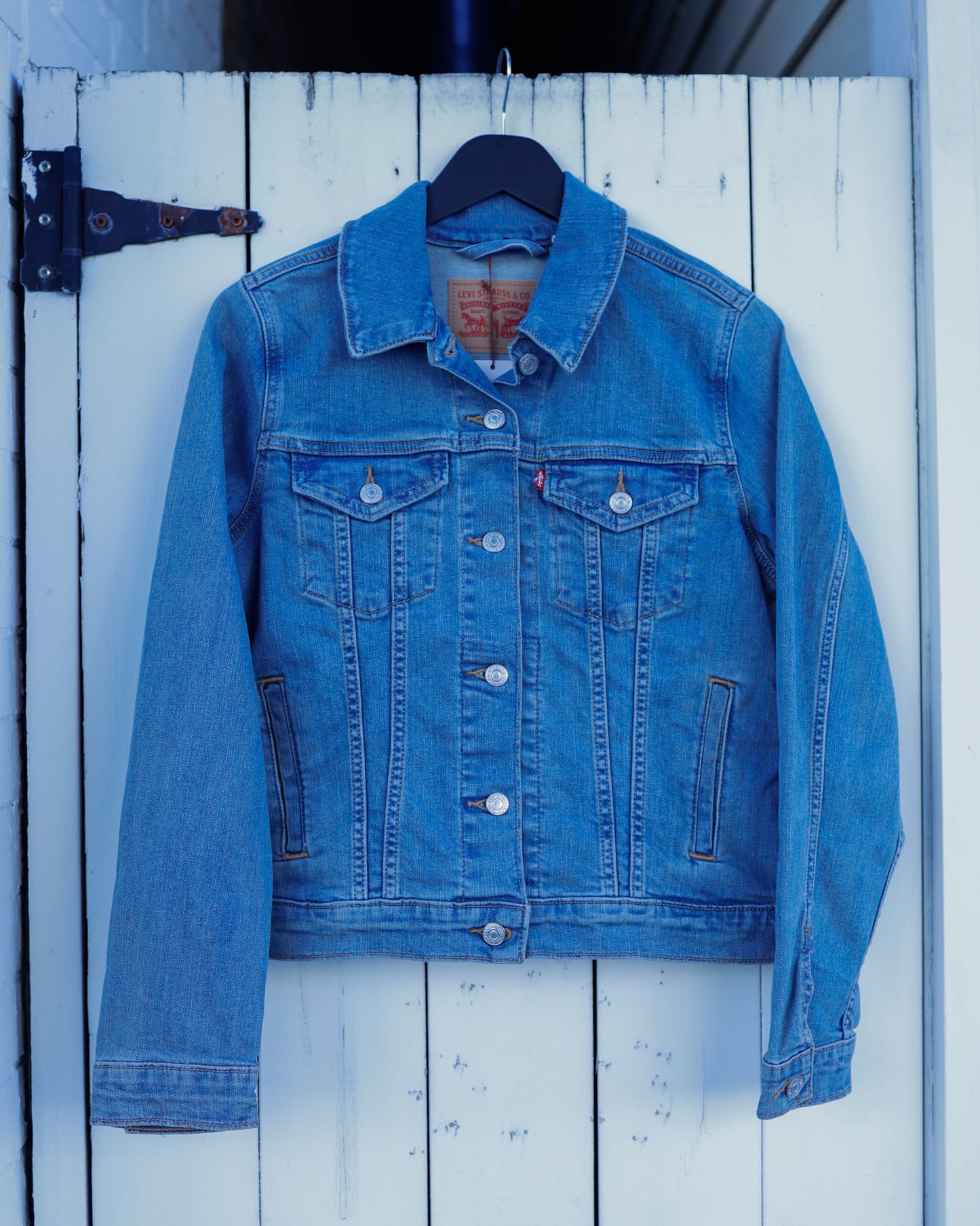 Taylor Swift Hand-Painted Denim Jacket (Women's Medium)