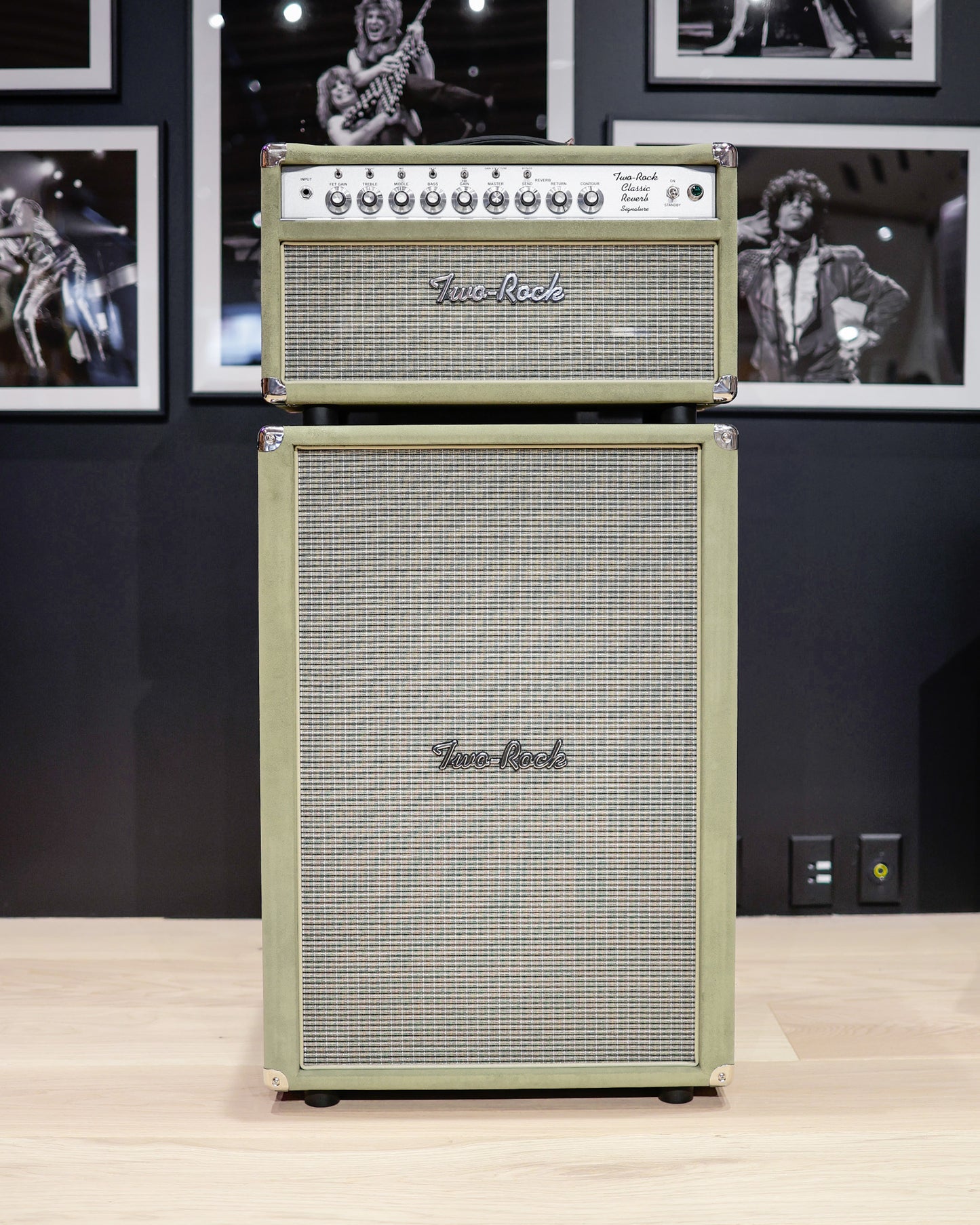 Two-Rock Classic Reverb Signature 100/50W Head + 2x12 Vertical Cabinet