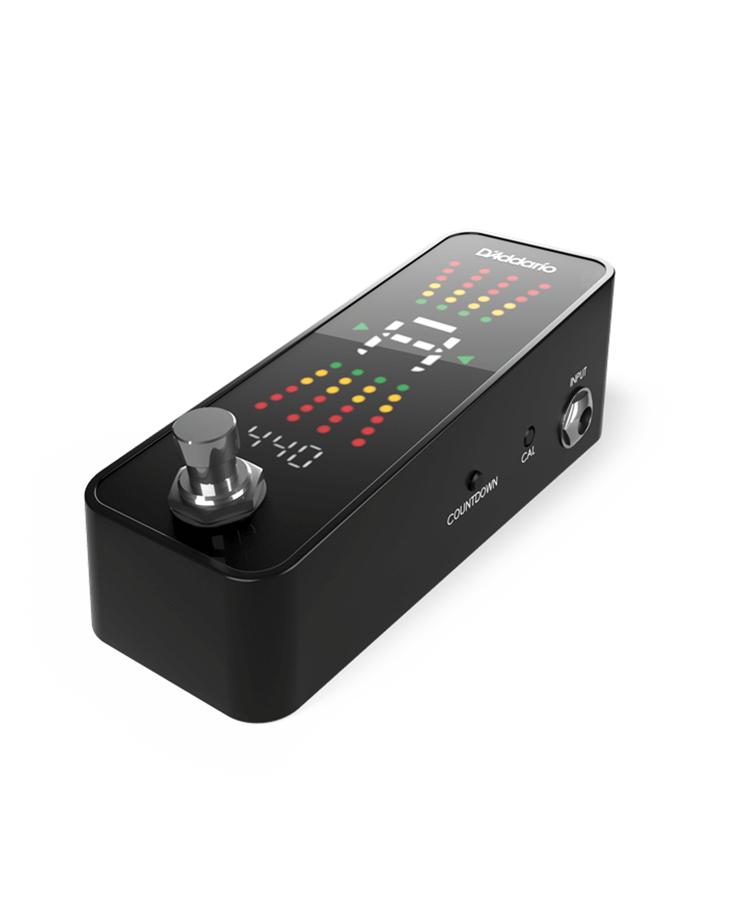 D'Addario Chromatic Pedal Guitar Tuner Plus