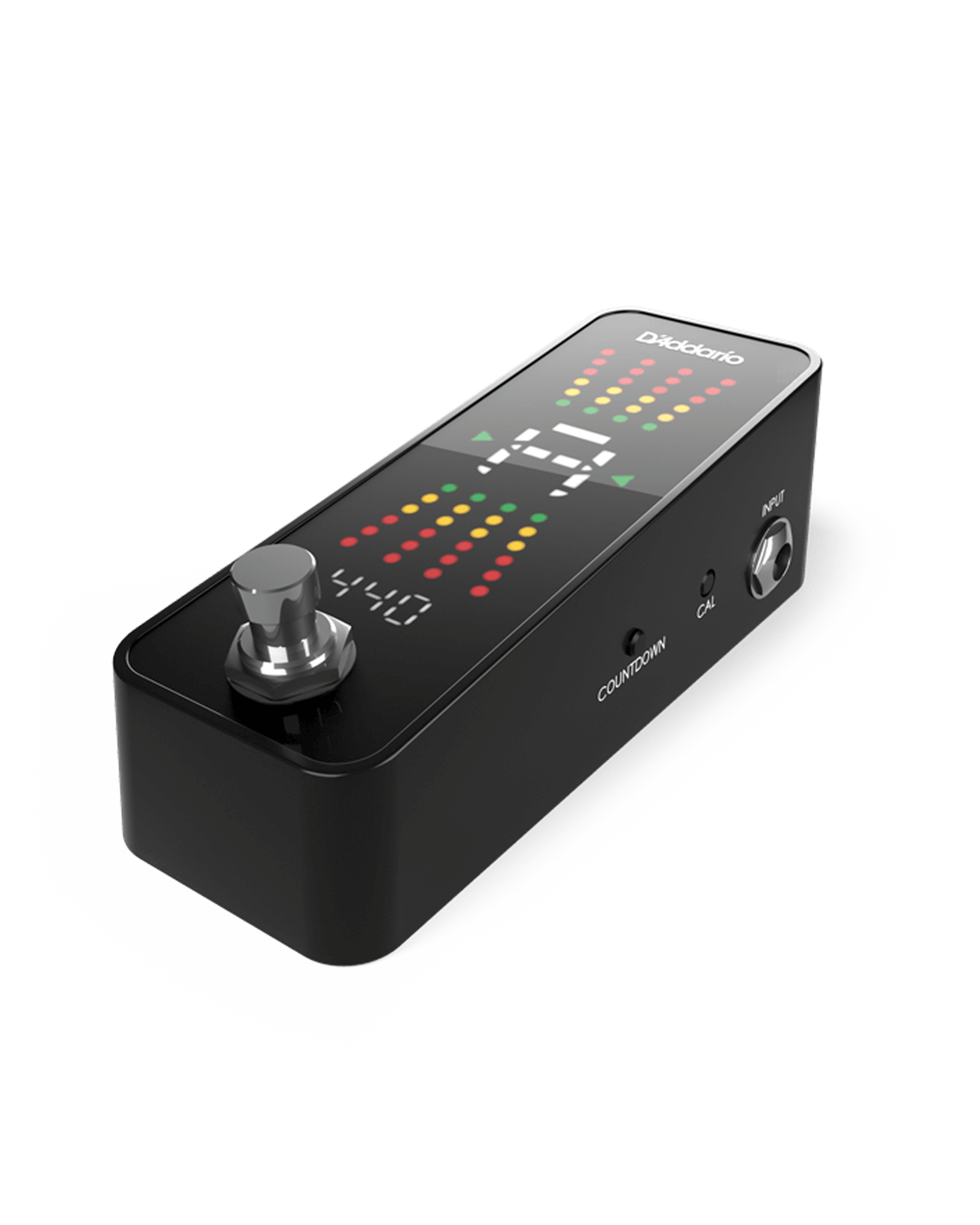 D'Addario Chromatic Pedal Guitar Tuner Plus