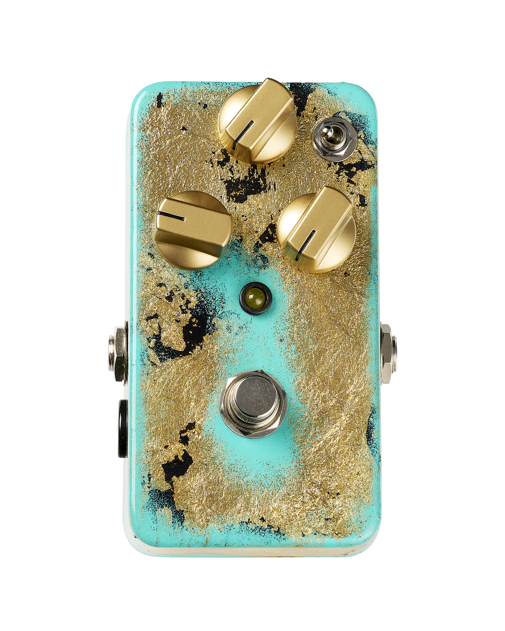 JAM Pedals Tubedreamer Overdrive Pedal Custom Shop Turquoise Gold - For Sale at Round Hill Music Co., Greenwich CT