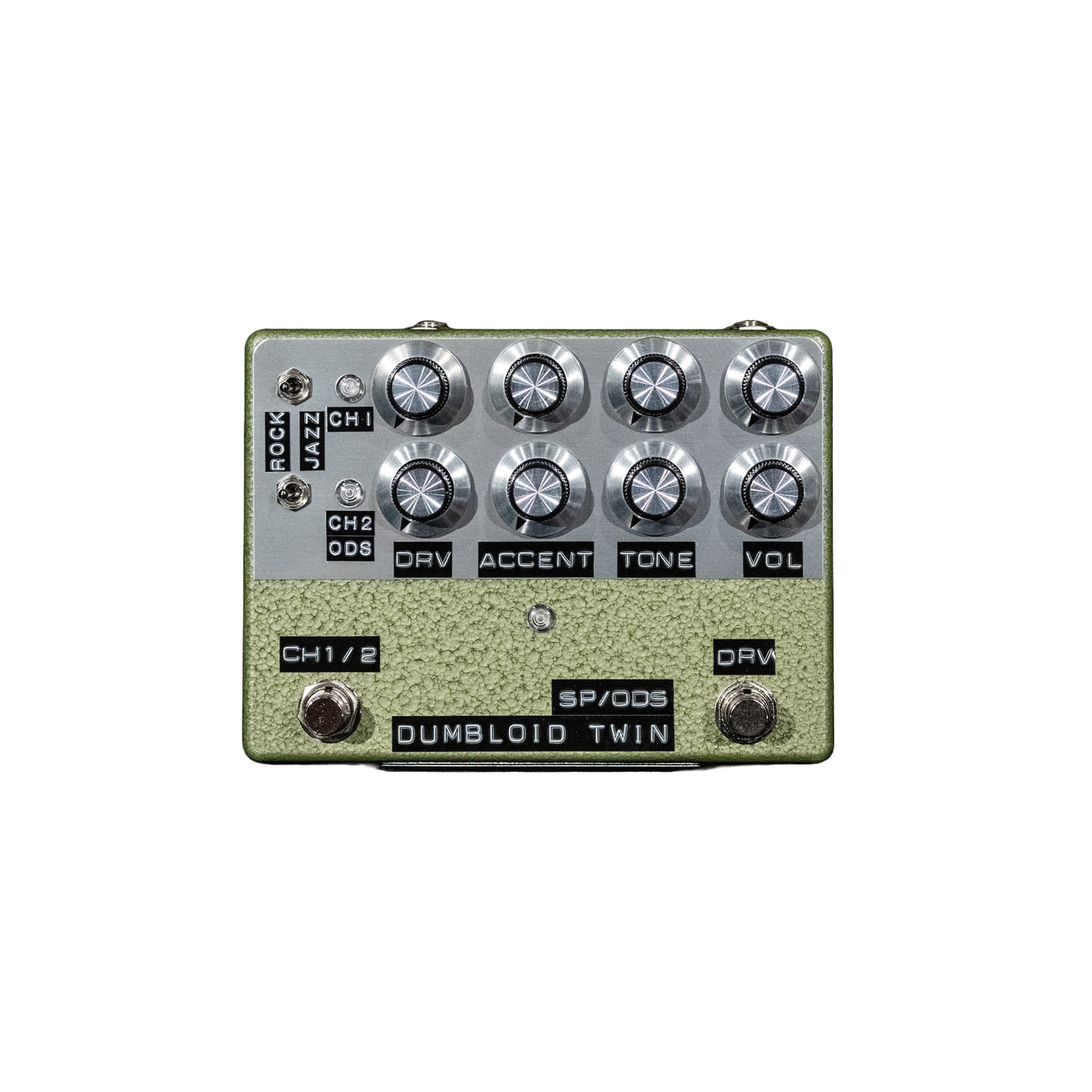 Dumbloid Twin SP/ODS Custom Preamp Drive Pedal - Green Hammer
