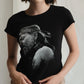 Women's Willie Nelson Just Breathe Baby Tee - Black