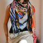 Silk-Modal Large Square Scarf - Inspire